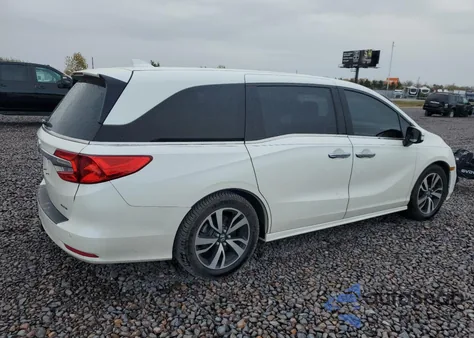 2019 Honda Odyssey Elite z USA, uszkodzony, nr VIN 5FNRL6H95KB001119